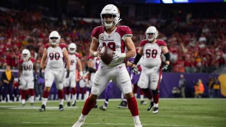 Arizona Cardinals vs Minnesota Vikings Match Player Stats
