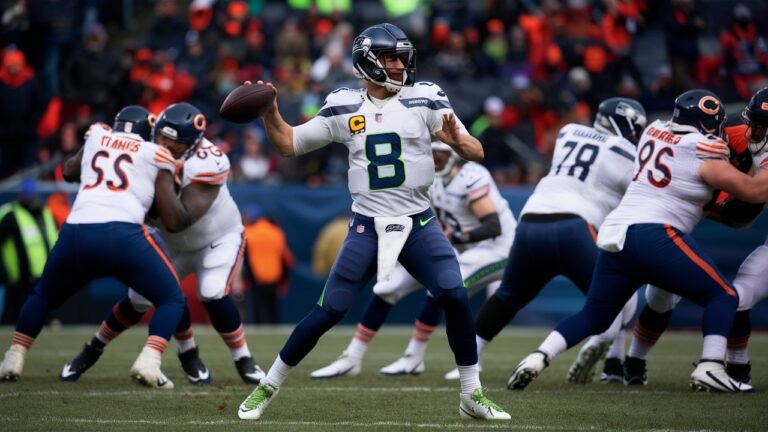Seahawks vs Chicago Bears Match Player Stats